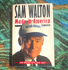 Sam Walton & John Huey Made in America: My Story (Hardcover) Dust Jacket