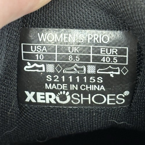 Scarpe Xero donna taglia UK 8,5 scarpe da ginnastica a piedi nudi zero drop blu maglia leggere - Foto 9 di 9