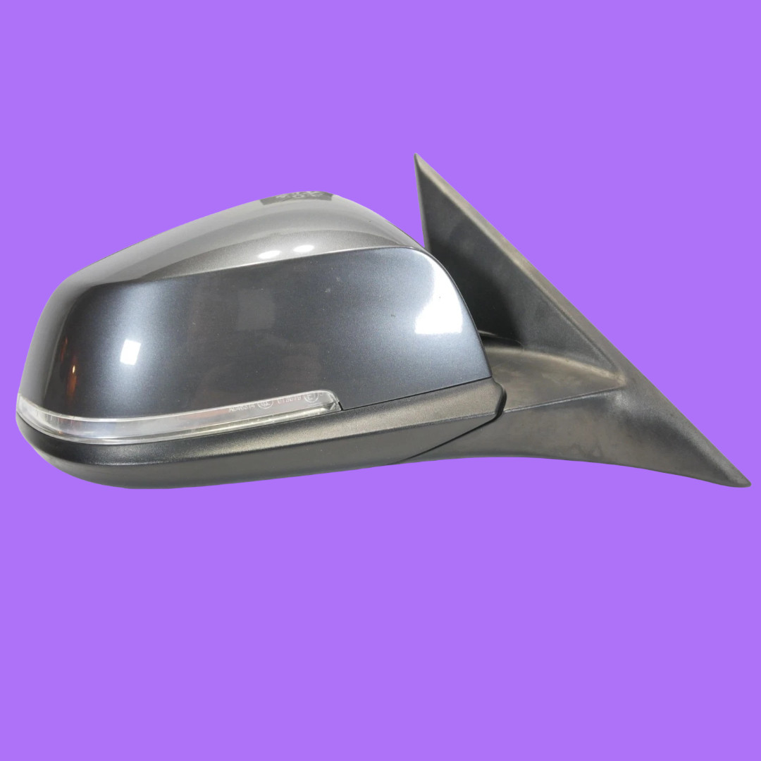 🟩2013 - 2019 BMW F30 320 330 335i 3 Series Front Right Passenger Mirror Grey