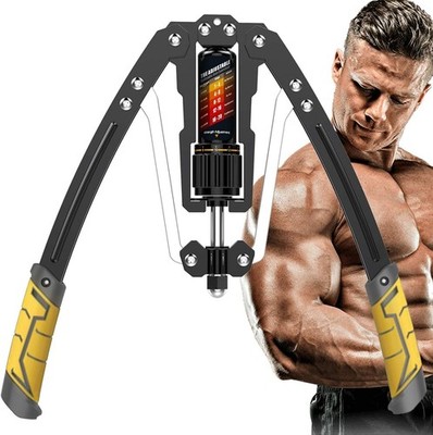 Adjustable 22-440lbs Twister Arm Exerciser - Hydraulic Power Fitness Equipment