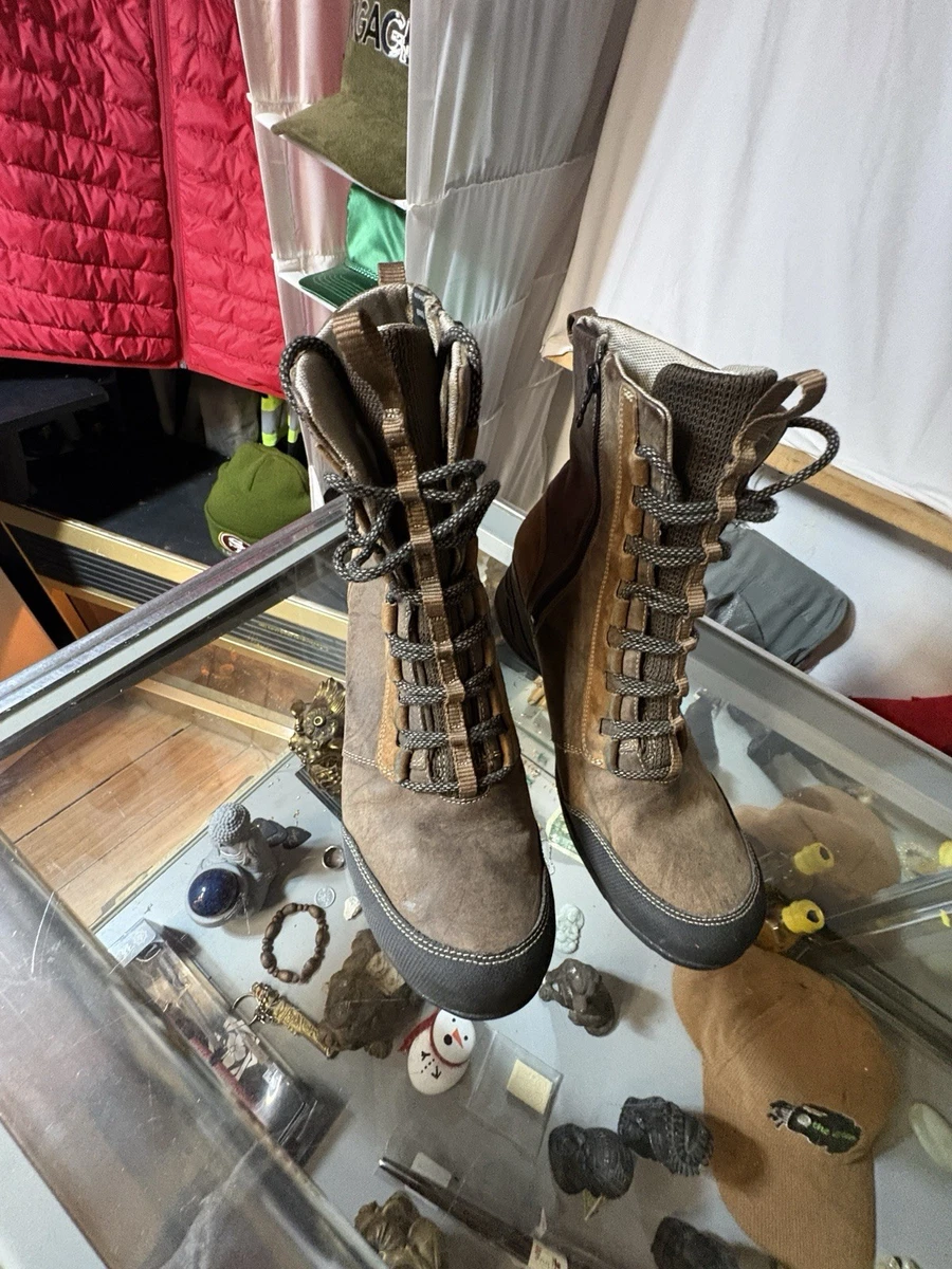 Chaussures De Randonnée Ahnu Sugarpine II Pour Femme - Gris Foncé, Taille 5.5, Semelle Vibram - Idéales Pour La Rando !