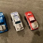Matchbox Vintage 1972 Red Rider Cosmic Blues White Blue Diecast Metal Car Lot T3