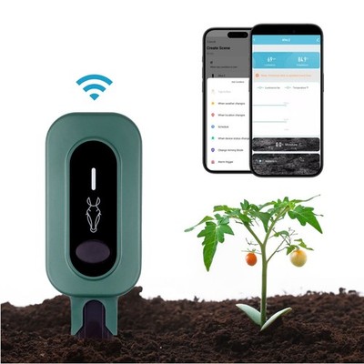Afra Smart Soil Sensor Garden Lawn Plant Moisture Temperature Light Tester Tool