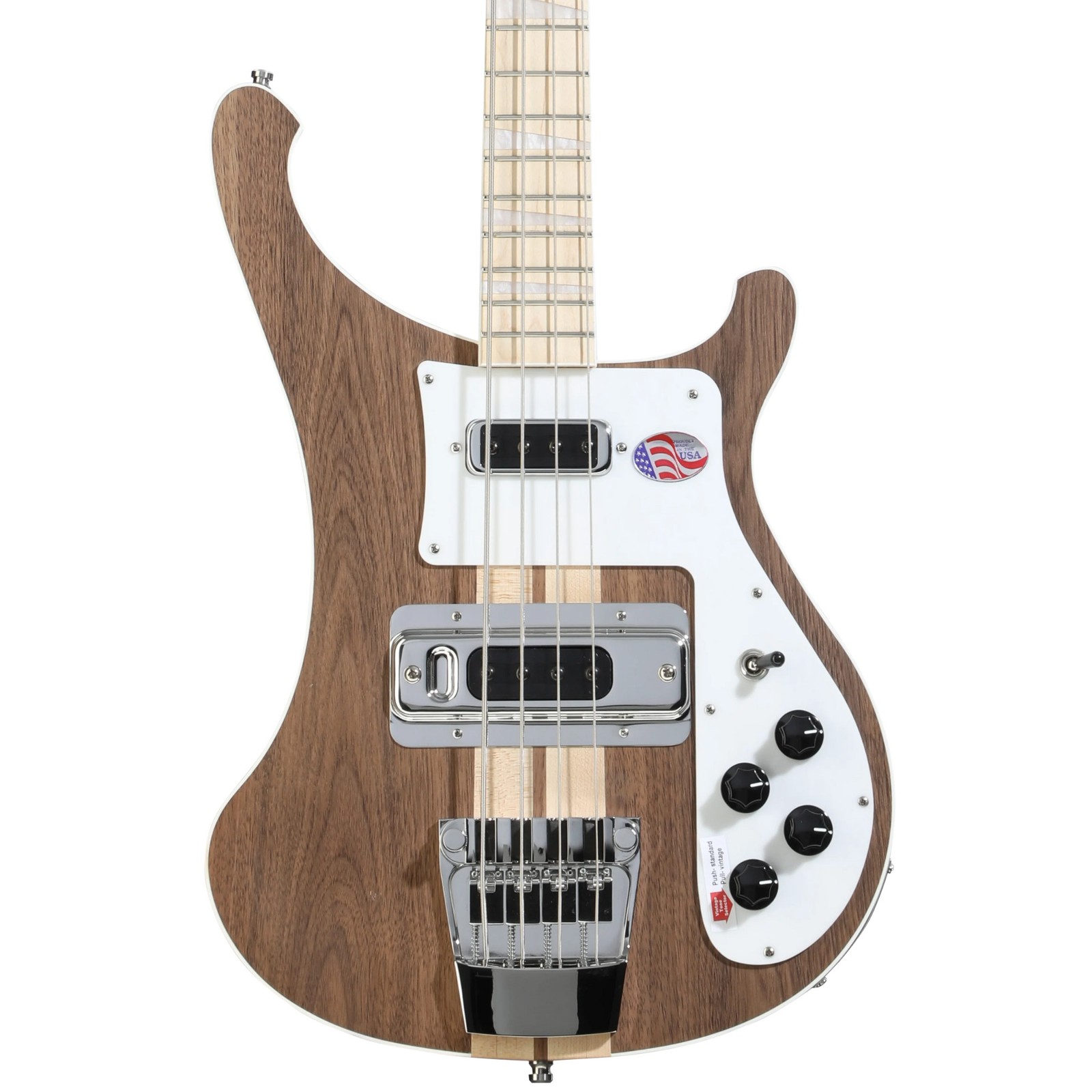 Rickenbacker Model 4003W 4-String Bass Guitar Maple Fingerboard Walnut 418090₽