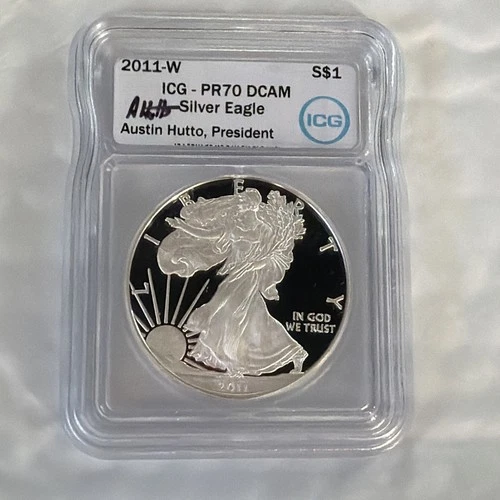 ICG 2011-W PR70DCAM American Silver Eagle Proof 🇺🇸