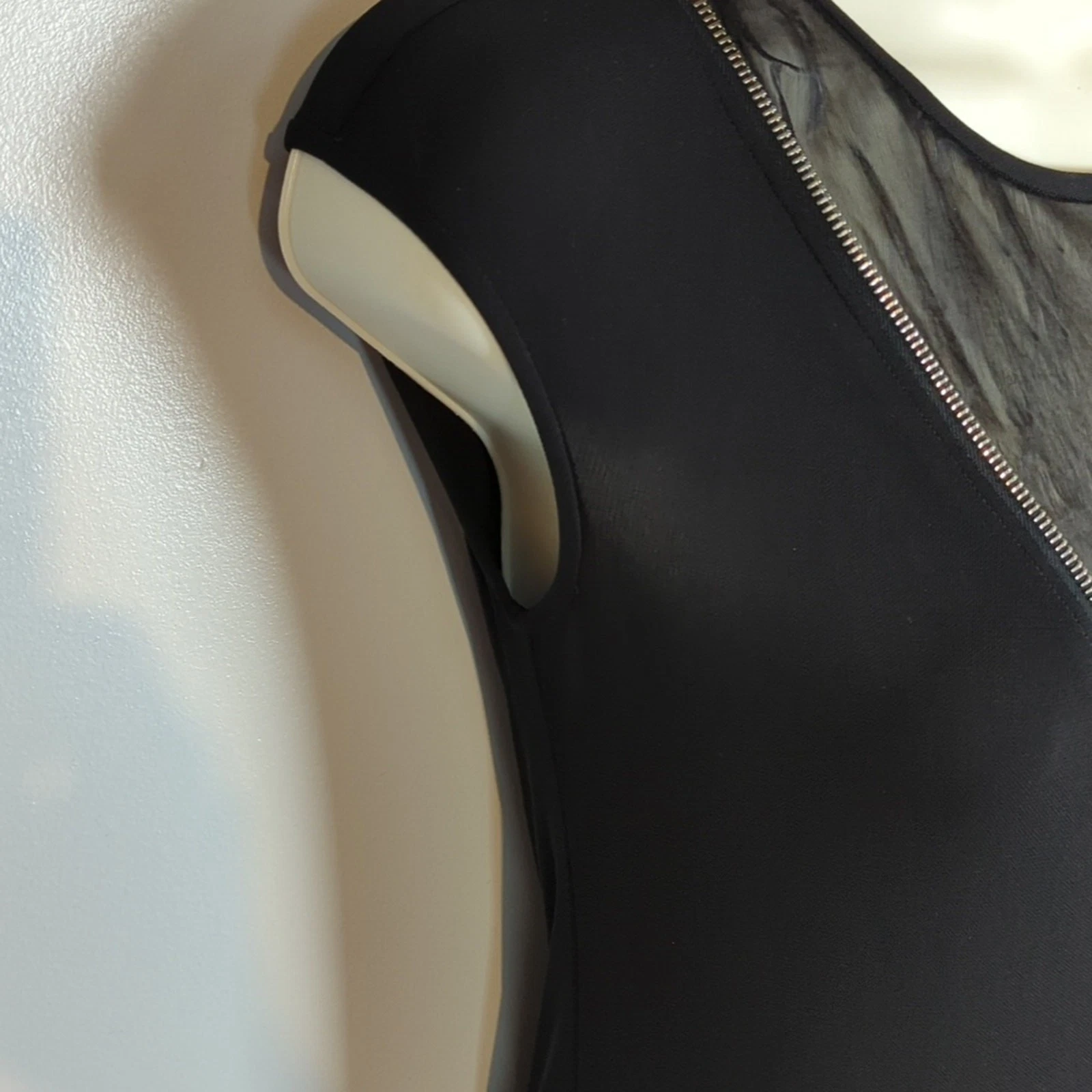 Abito tubino Alexander Wang con dettaglio zip