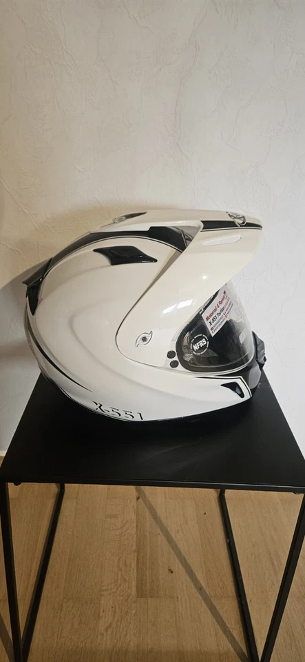 NEU Helm X-LITE X-551 HYPER weiß/schwarz NIE BENUTZT Gr. XS - Bild 4 von 4