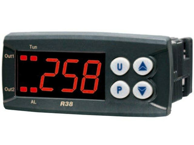 R38-HAOO Modul: Regulator Pt100 Temperatur SSR OUT 2: SSR 20mA/10VDC ASCON TECNO