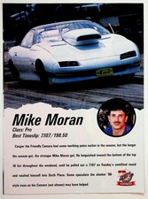 Mike Moran Drag Racing Camaro Fastest Street Car Shootout Ephemera Print