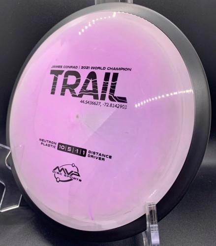 Axiom MVP Neutron Trail - Transitional Color Swirl James Conrad Series Disc Golf - Picture 13 of 24