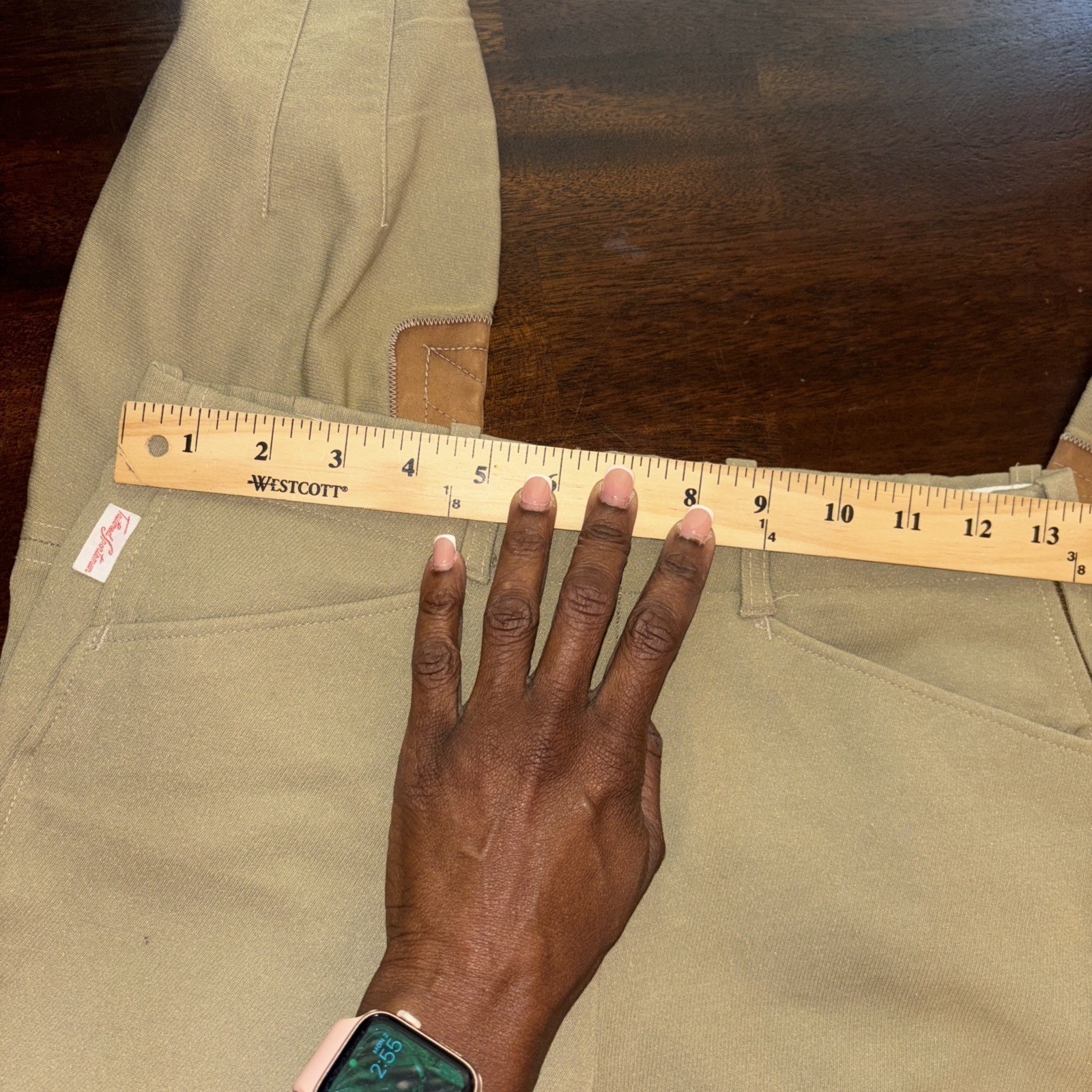 Tailored Sportsman Women’s Side Zip Boot Sock Breeches  Equestrian 28R