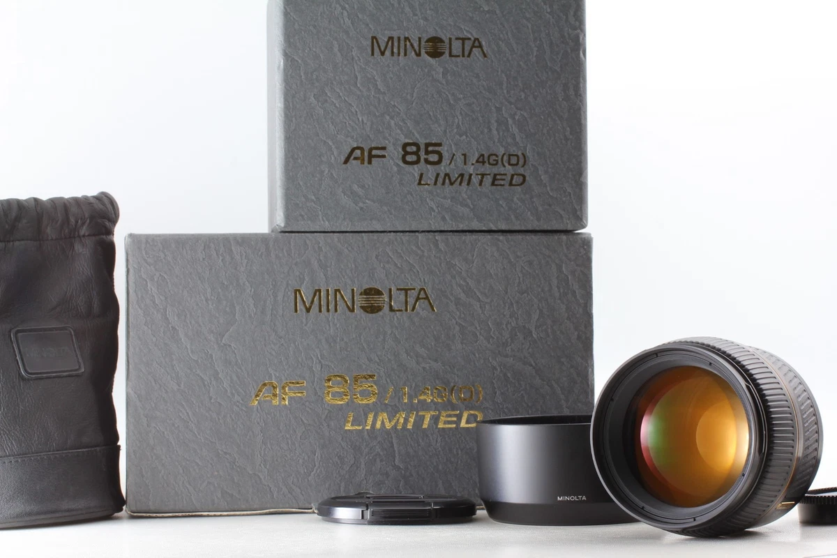 Minolta f/1.4 Lenses 85mm Focal for sale - eBay