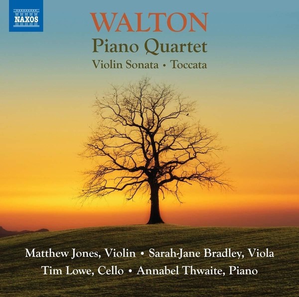 Audio Cd - William Walton - Piano Quartet, Violin Sonata, Toccata - Naxos -D- N-image