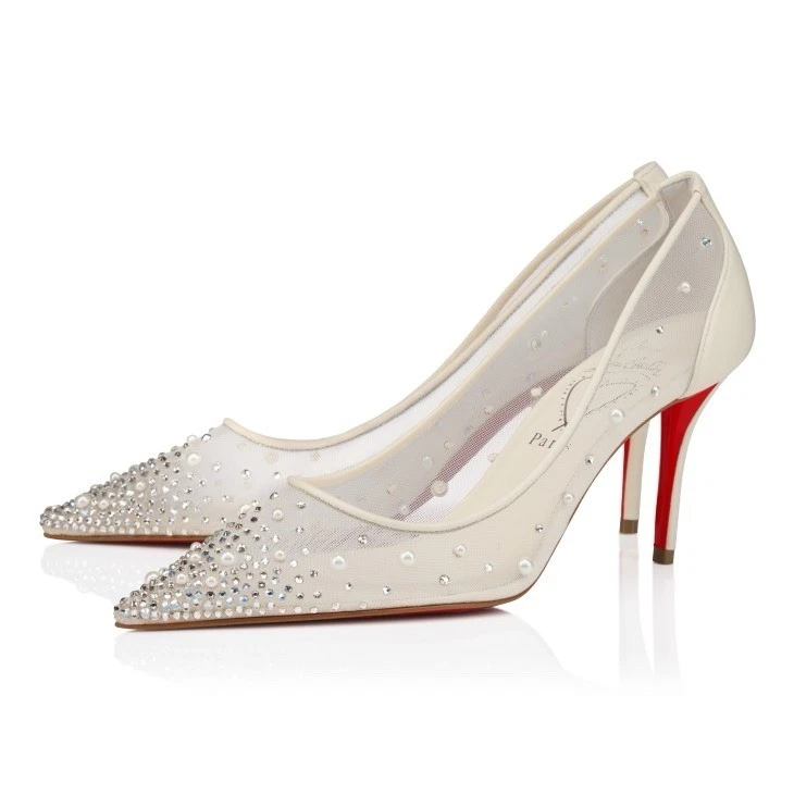 Christian Louboutin White Heels for Women for sale - eBay