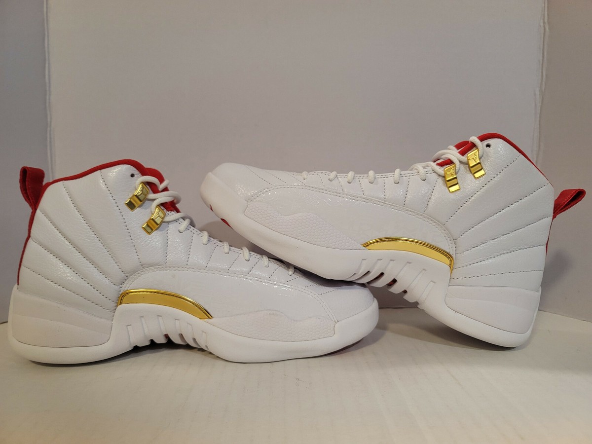 Nike Air Jordan 12 Retro 'FIBA' White/University Red (130690