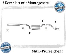 Auspuffanlage Ford Focus II C-Max 1.6 1.8 2.0 Auspuff Montagesatz