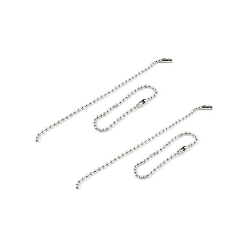 100pcs Keychain Tags Key Rings Adjustable Metal Ball Beaded Chain Connector - Picture 23 of 25