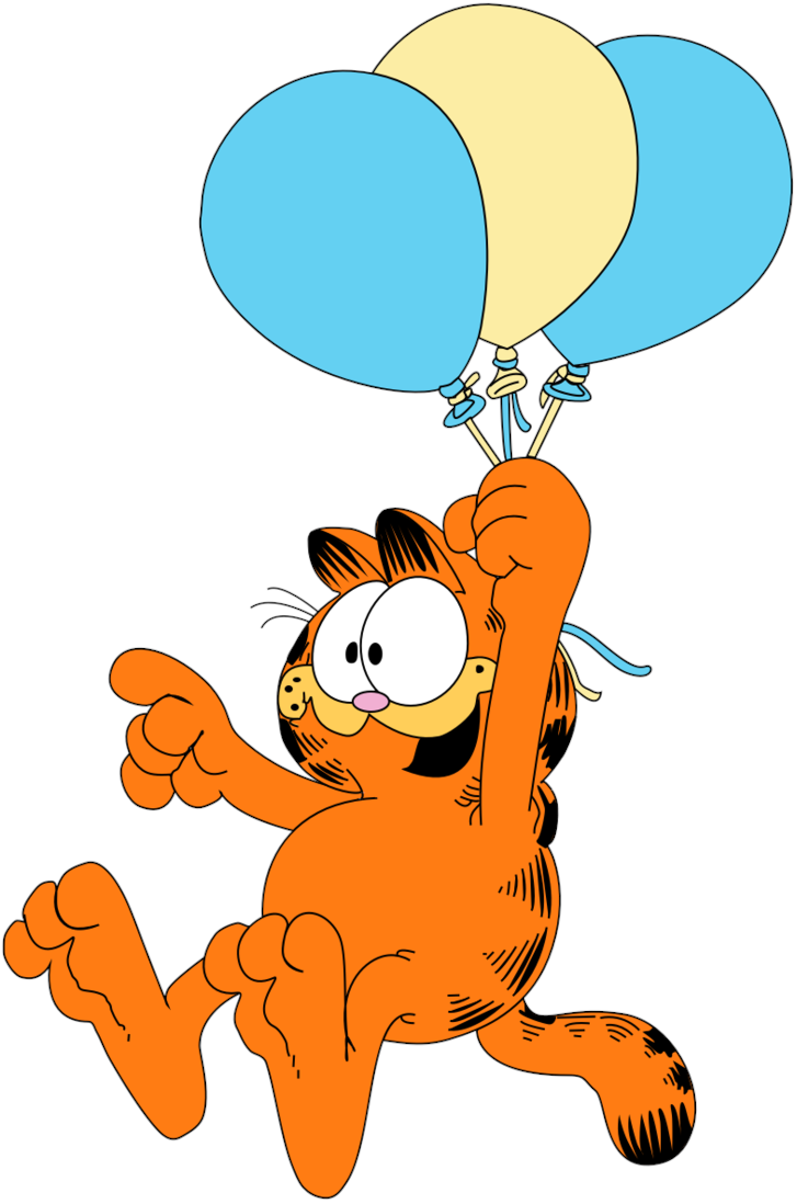 Garfield sticker weatherproof bumper vinyl decal