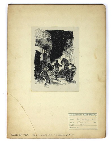 Norman Price Western Novel Book Original Ink Illustrations Four Picture Lot - Picture 11 of 14