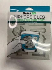 Hiphopsicles Ice Cube Tray Mold Modling Musical dollar sign radio Shapes