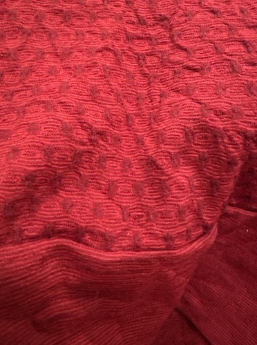METALLICUS RED DRESS 1 Size Stretchy Super Comfy Short Sleeve Knee Length EUC - Picture 3 of 18