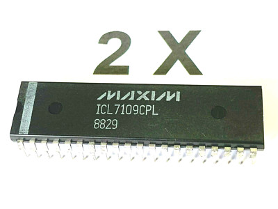 ICL7109CPL, 12 Bit,  Analog/Digital-Wandler, 1 Eingang, 5V, 70°, DIP40,  2 Stück