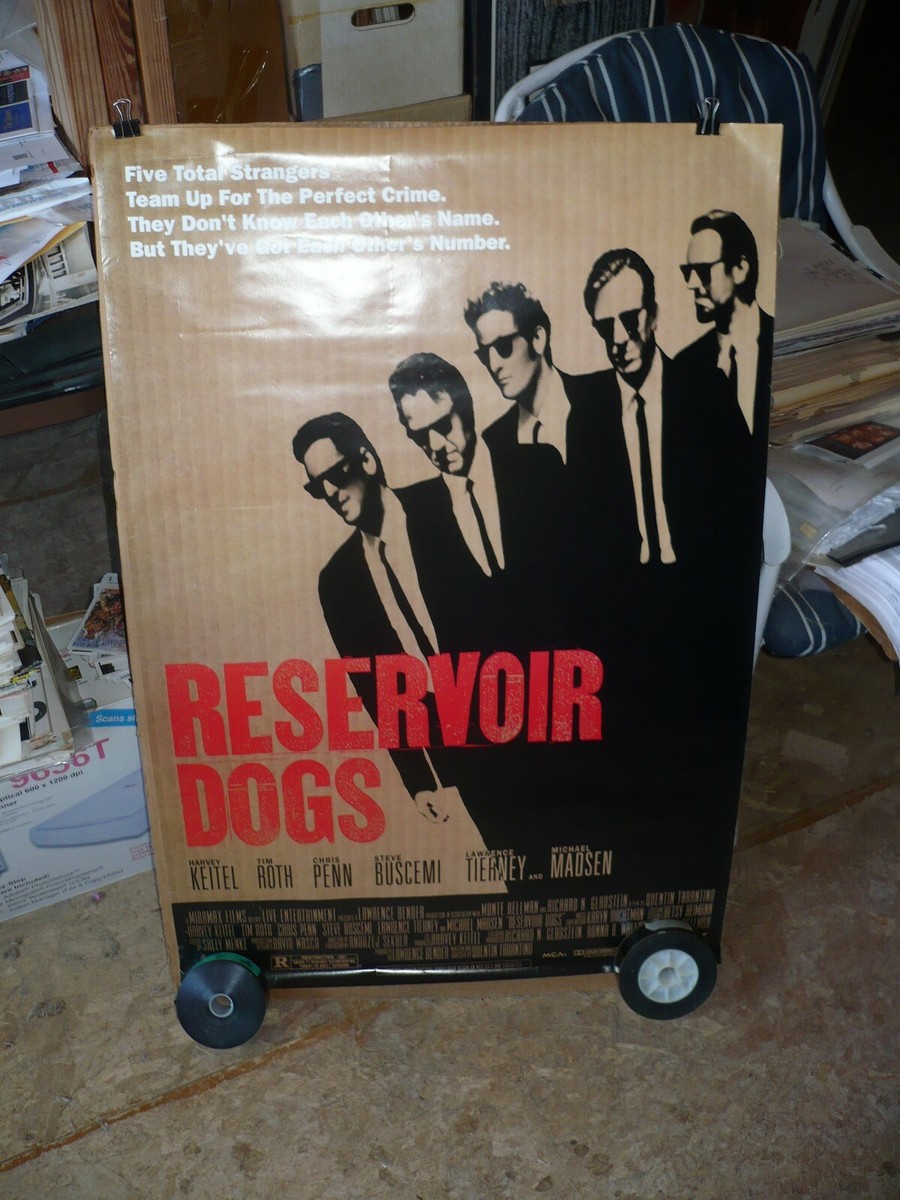 RESERVOIR DOGS, orig rolled 1-sht / movie poster (Quentin