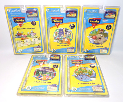 Leap Frog LeapPad Phonics Program Learning Game + Book NEW SEALED ~U PICK Lesson