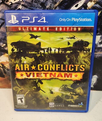 Air Conflicts: Vietnam - Ultimate Edition (Sony PlayStation 4, 2014) Tested
