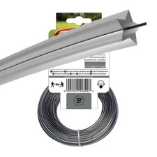 WIRE CORD // STAR STRIMMER LINE Ø 2.4mm x 15M /// Petrol Strimmers // HEAVY DUTY 0.44 per metre