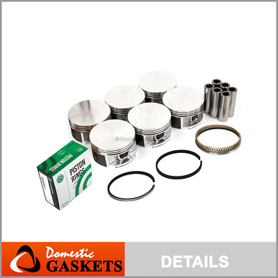 #ad Pistons and Rings fit 98 11 Chrysler Dodge Caravan Jeep Plymouth VW 3.8L OHV 12v $149.28