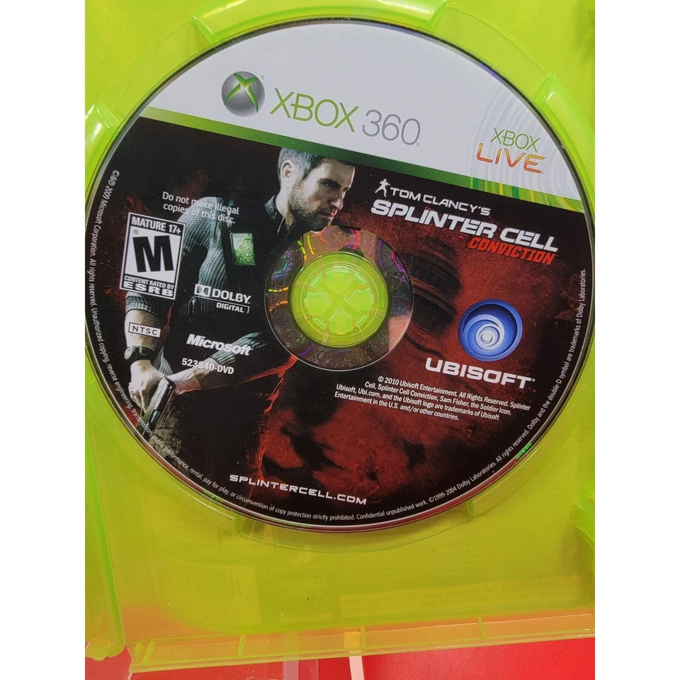 Tom Clancy's Splinter Cell 2010, Microsoft Xbox 360 Game - Image 4 of 4