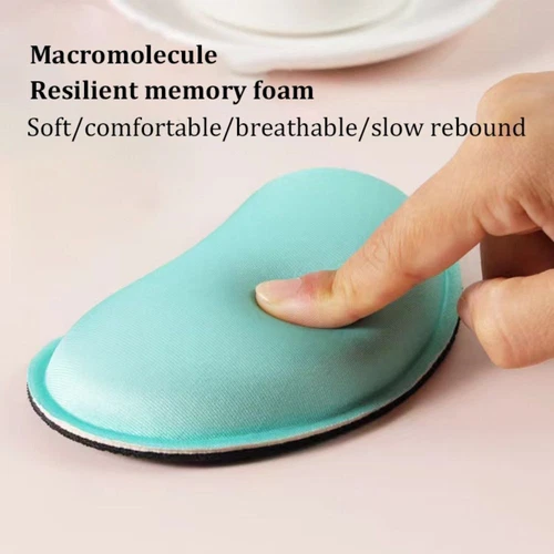Memory Foam Keyboard Rest Solid Color Hand Rest Pad Mouse Pad  for Office