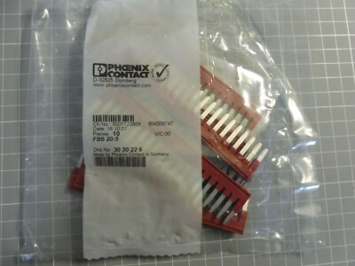 10 x Phoenix Contact FBS 20-5; 30 30 22 6