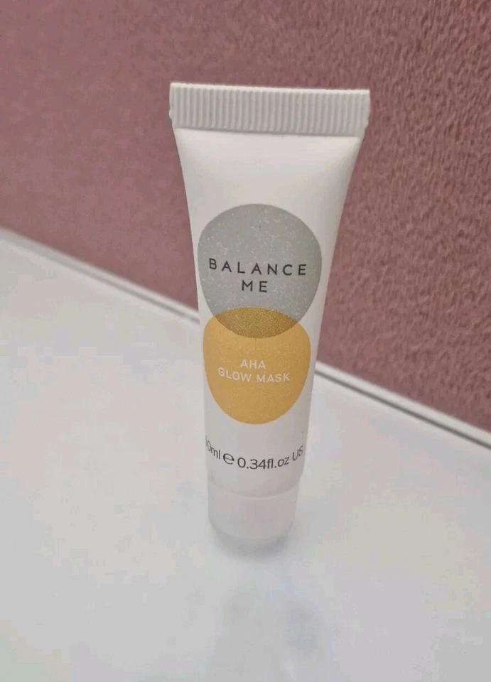 Balance Me Glow & Repair AHA Mask 10ml Travel Size Skincare Holidays Facial Peel - Image 2 of 4