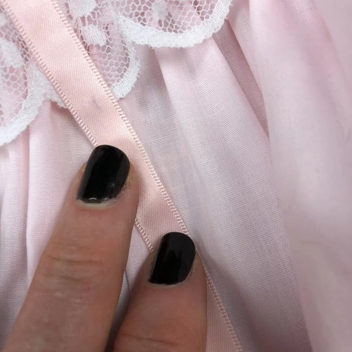 Vtg Frilly Pink Dress Bryan Full Baby Girls Party Frock 18mo Toddler Princess - Picture 8 of 12