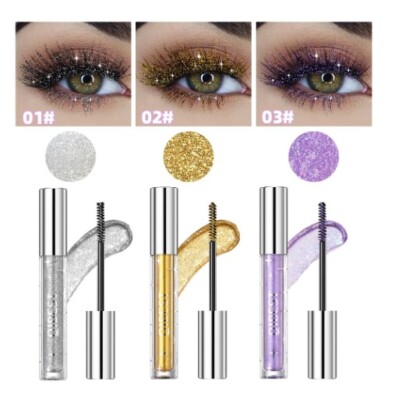 SCHÖNHEIT DAMEN KOSMETIK MASCARA GLITZER WIMPERNVERLÄNGERUNG GLITZER DIAMANTEN