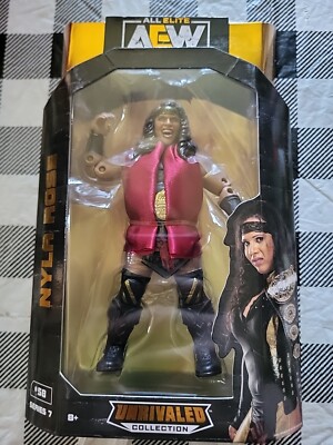 Jazwares AEW Nyla Rose Unrivaled Collection Series 7 Action Figure #58