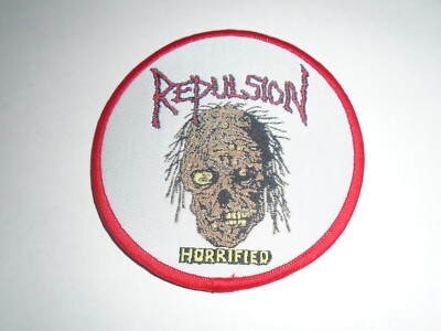 REPULSION HORRIFIED WOVEN PATCH