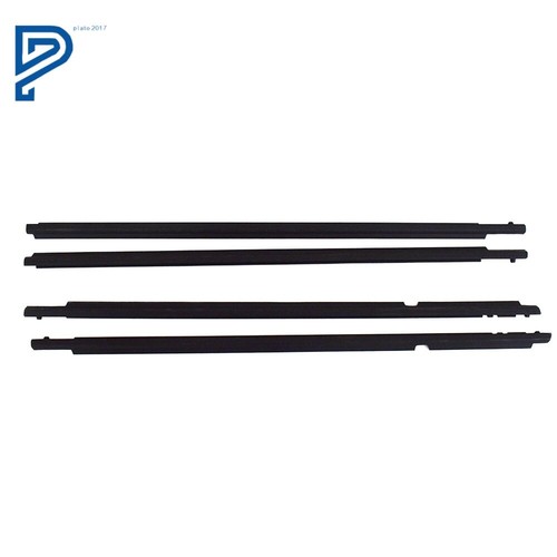 For Toyota Corolla 2009-2012 Black Weatherstrip Window Moulding Trim Seal Belt - Picture 2 of 9