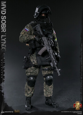DAMTOYS 78058 Russian MVD Bobcat Special Forces Soldier Action
