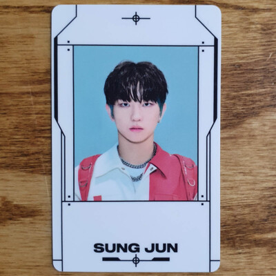 Sung Jun Official ID Card TNX 1st Mini Album Way Up Photocard Genuine Kpop