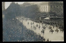 18-MILITARY WWI-FRANCE -PARIS- l'Opéra, La Cavalerie Marocaine, Real Photo(RPPC)
