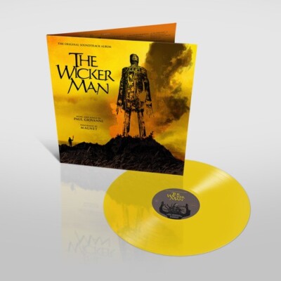 The Wicker Man by Paul Giovanni / Gary Carpenter / Magnet Yellow Vinyl LP