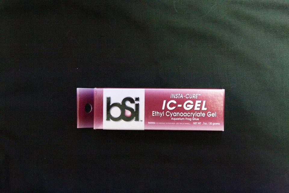 6 Tubes BSI IC-GEL 20gm Tube - Coral Frag Glue Super Glue - Free Ship