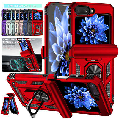 For Samsung Galaxy Z Flip 5 4 3 5G Folding Case Slide Camera Lens Protector