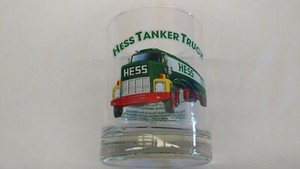 Vintage 1996 Hess Tanker Truck Tumbler Drinking Glass