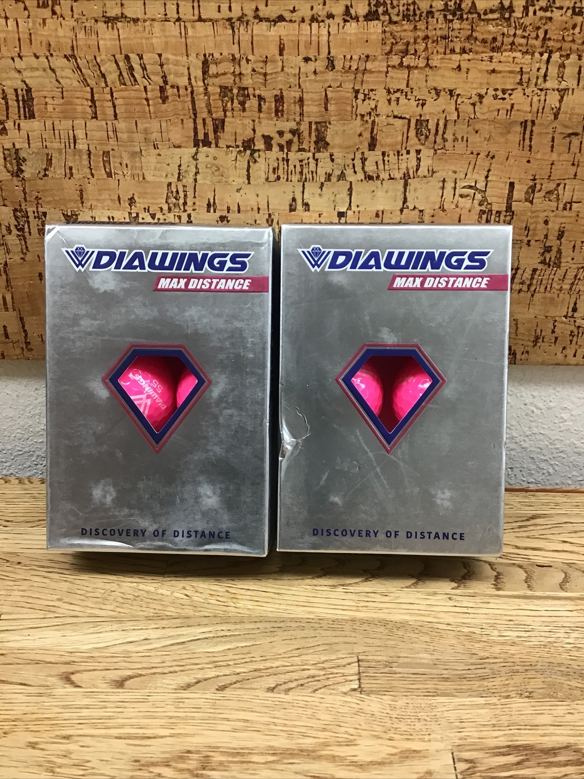 Diawings Max Distance Golf Balls for Maximum Distance 1 Dozen Neon Pink