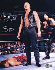 Sycho Sid Vicious Signed 8x10 Photo BAS COA WCW WWE Justice Picture Autograph 2