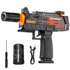 Electric Water Guns Ultimate Battle Blaster Realistic Gun Muzzle Flame Water Toy